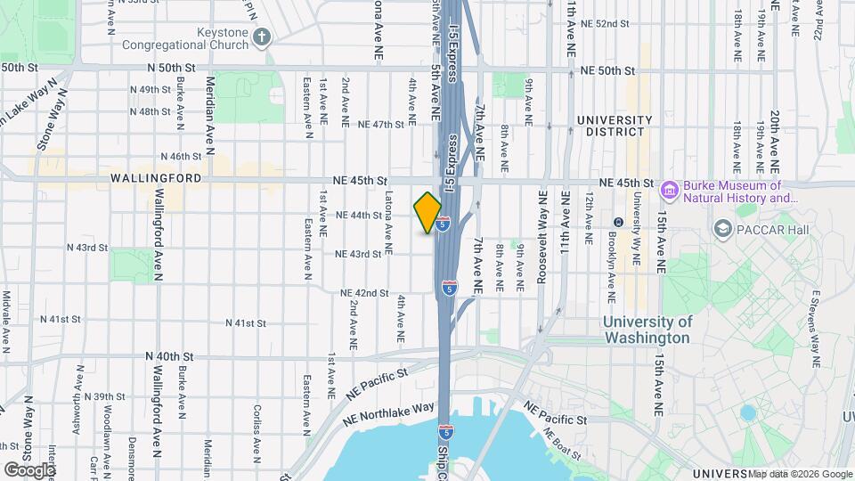 4315 5th Ave NE Mapa y Detalles de la Ubicación