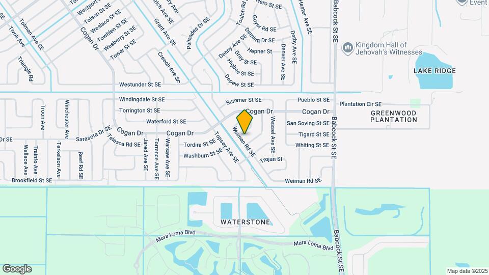 1375 Weiman Rd SE Map and Location Details