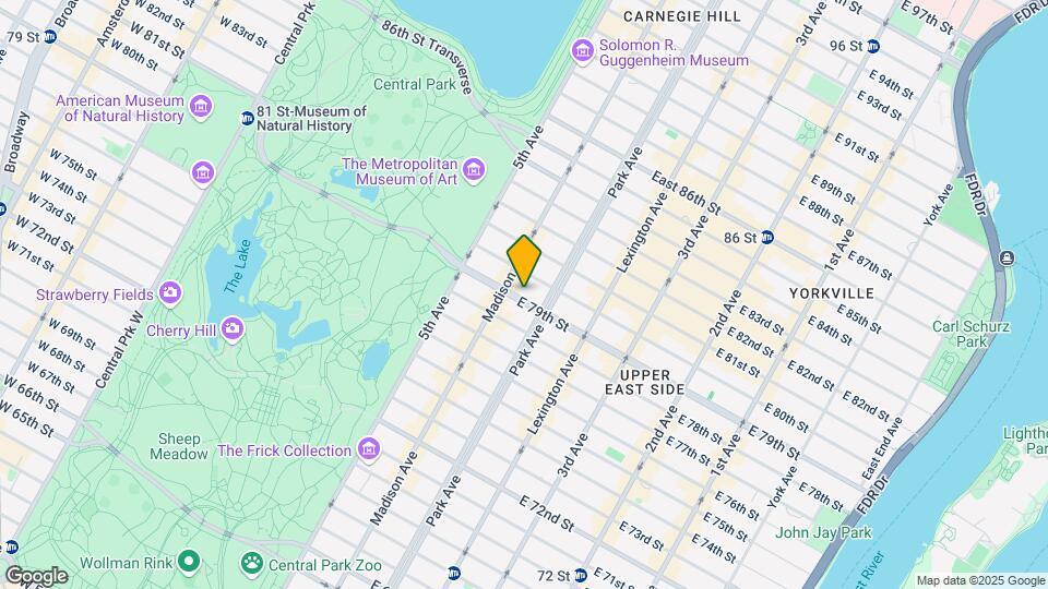 63 East 79th Street Corp. Map and Location Details