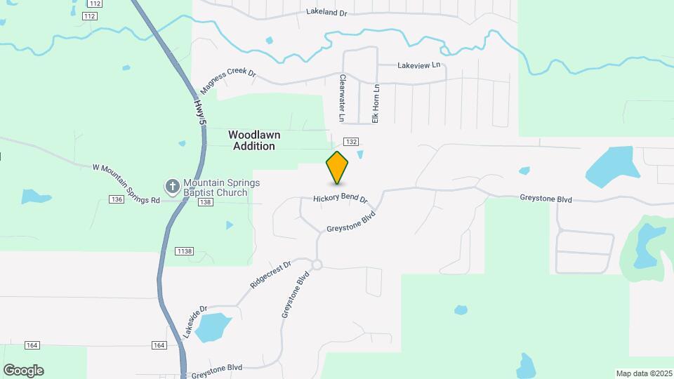 25 Hickory Bend Dr Map and Location Details