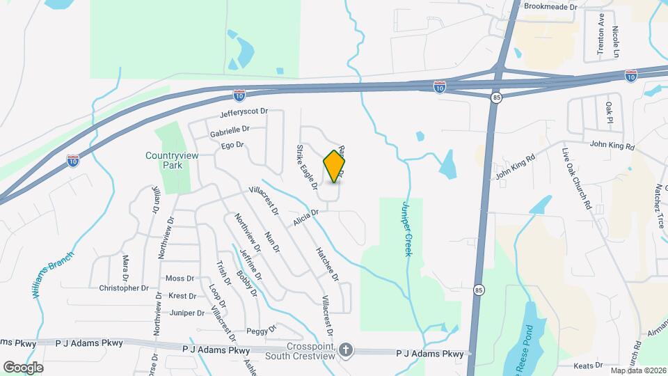 211 Raptor Dr Map and Location Details