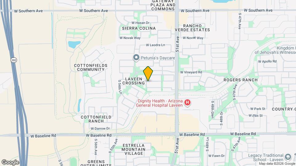 5257 W Shumway Farm Rd Map and Location Details