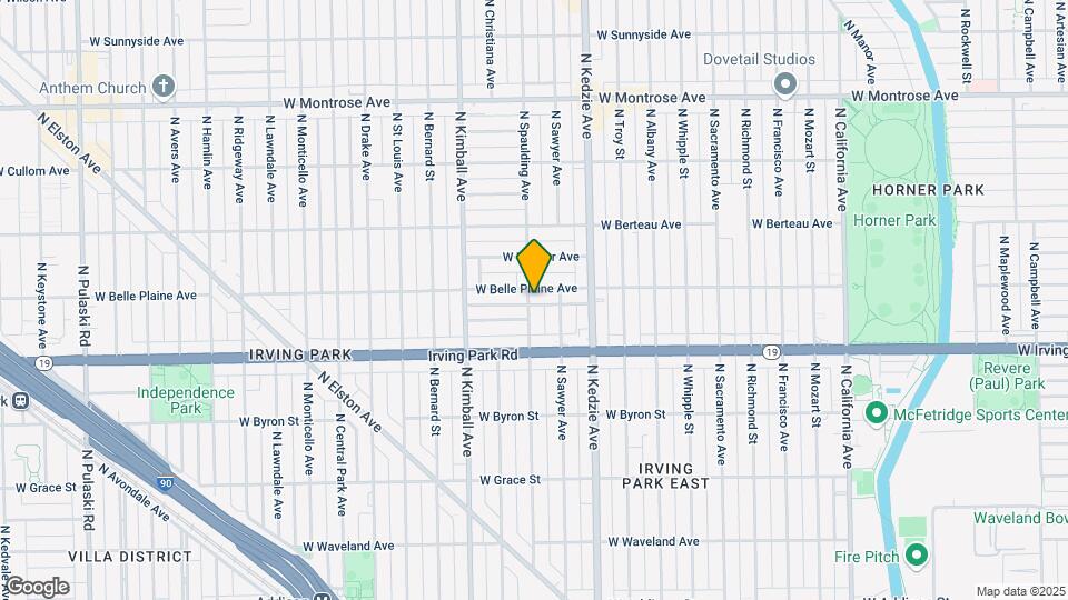 4049-4057 N Spaulding Ave Map and Location Details