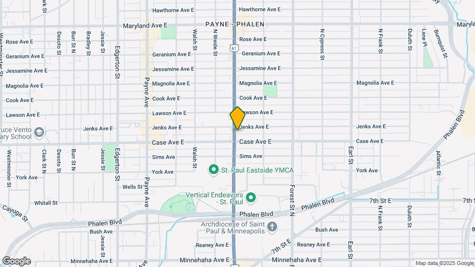 976 Arcade St Map and Location Details