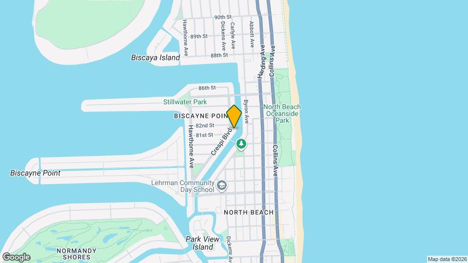 8125 Crespi Blvd Map and Location Details