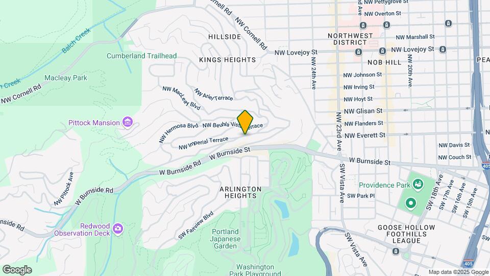 140 NW MacLeay Blvd Map and Location Details