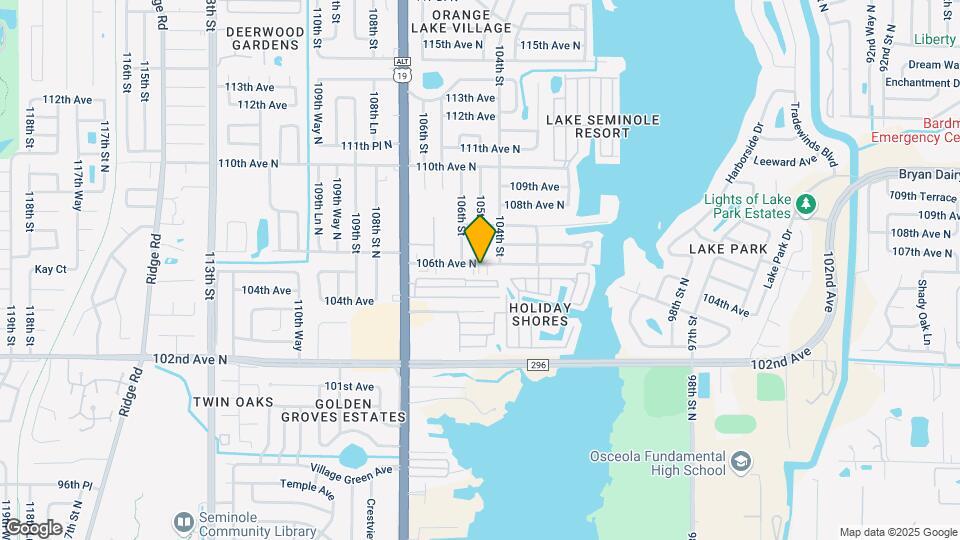 10464 106th Ave N Mapa y Detalles de la Ubicación