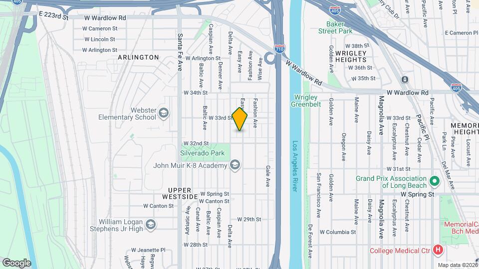 3233 Easy Ave Map and Location Details