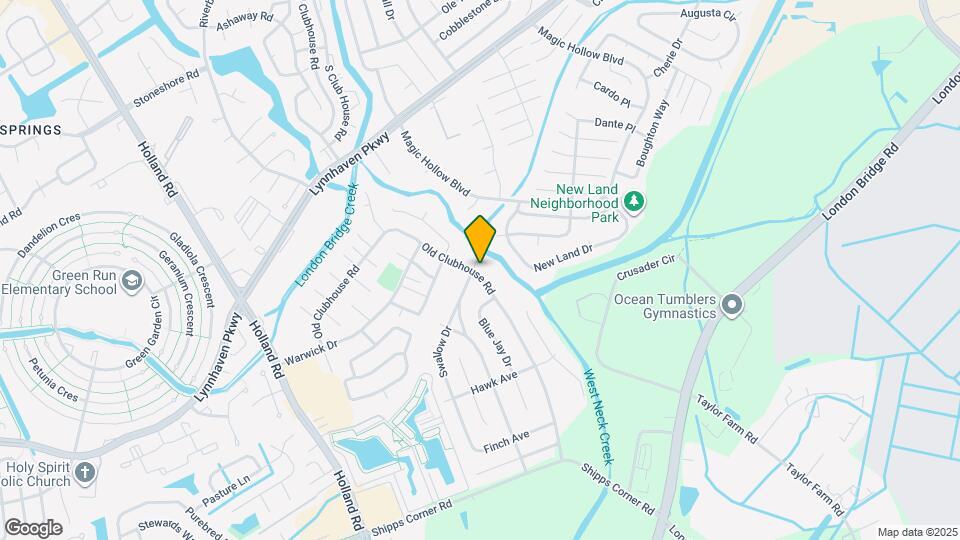 1200 Old Clubhouse Rd Map and Location Details