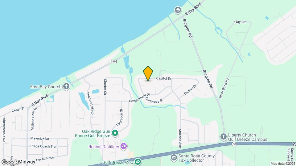 5816 Congress Ct Map and Location Details