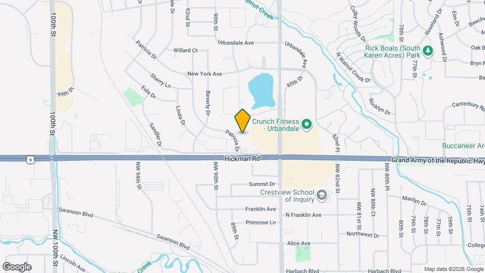 2447 Patricia Dr Map and Location Details