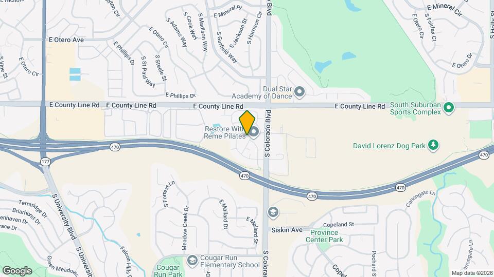8427 Thunder Ridge Way #203, Unit Thunder Ridge Map and Location Details