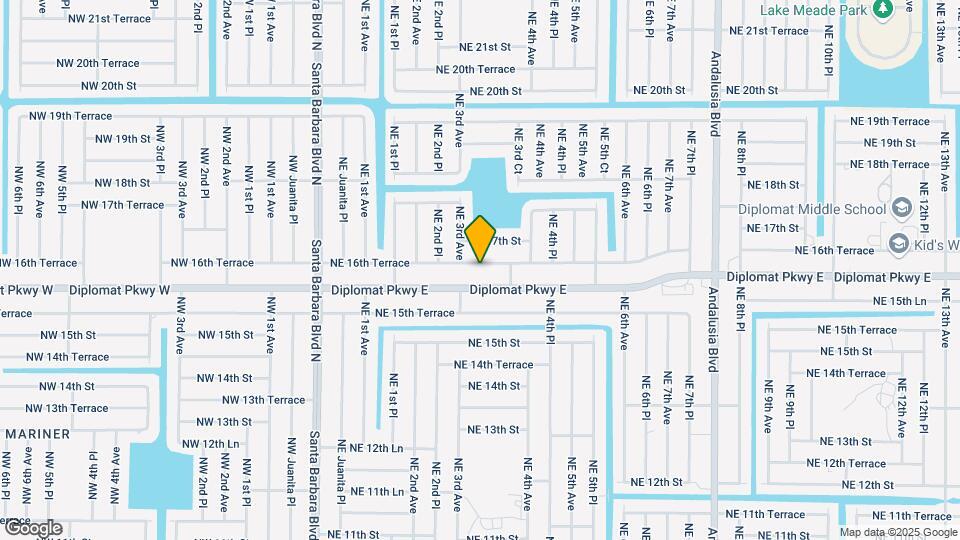 312 NE 16th Terrace Mapa y Detalles de la Ubicación