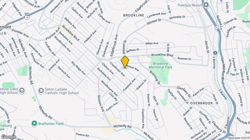 1214 Wareman Ave Mapa y Detalles de la Ubicación