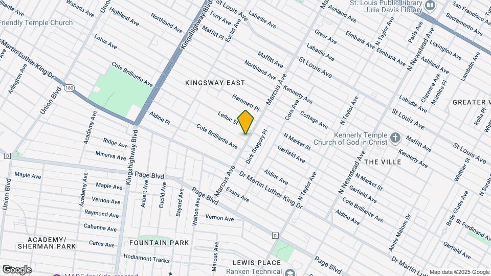 1725 Marcus Ave Map and Location Details