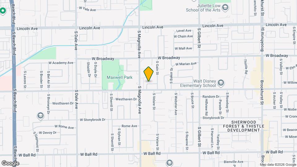 2563 West St Mapa y Detalles de la Ubicación