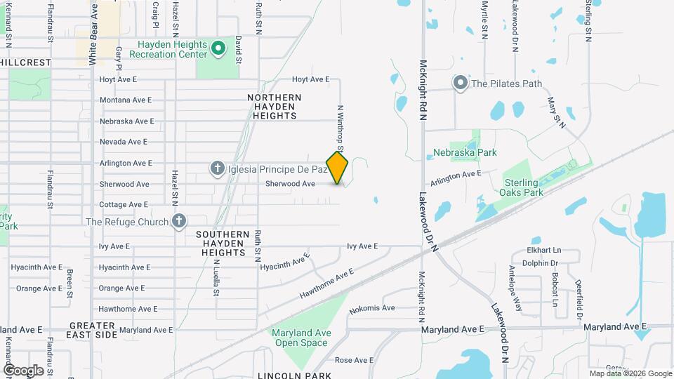 2144 Sherwood Ave Mapa y Detalles de la Ubicación