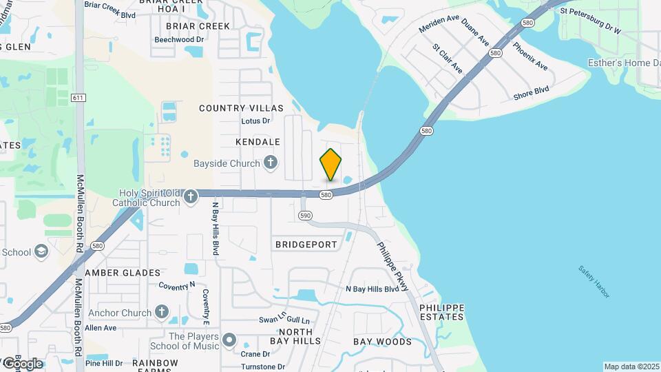 2901 Bay View Dr, Unit B Map and Location Details