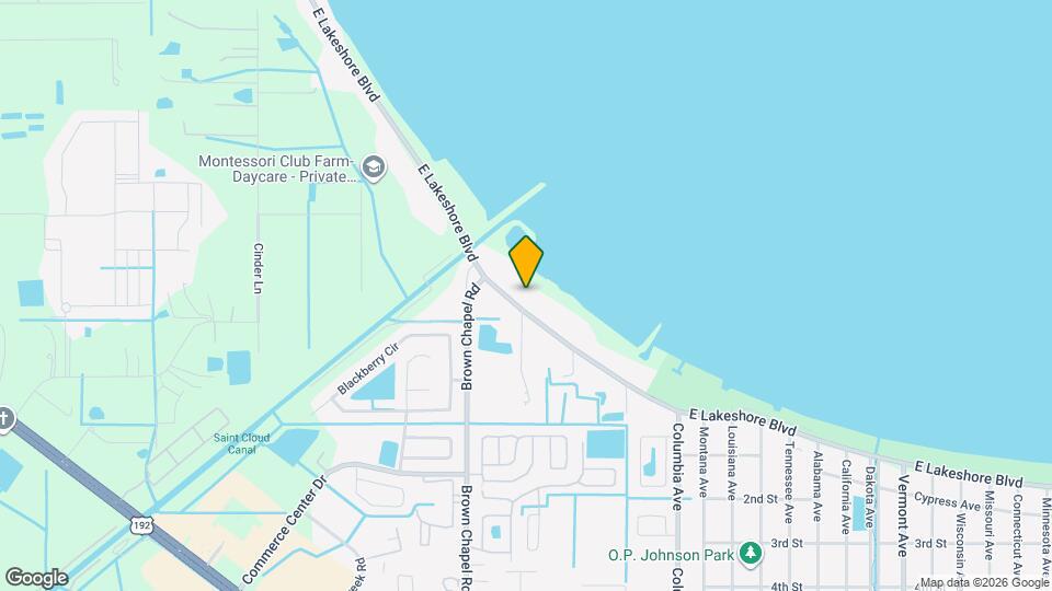 3400 E Lakeshore Blvd Map and Location Details