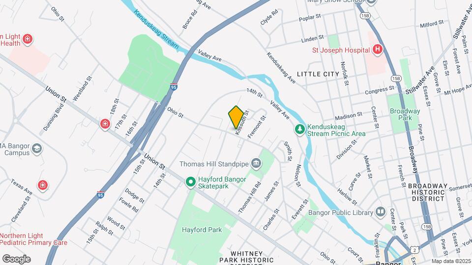 341 Ohio St, Unit 1 Map and Location Details