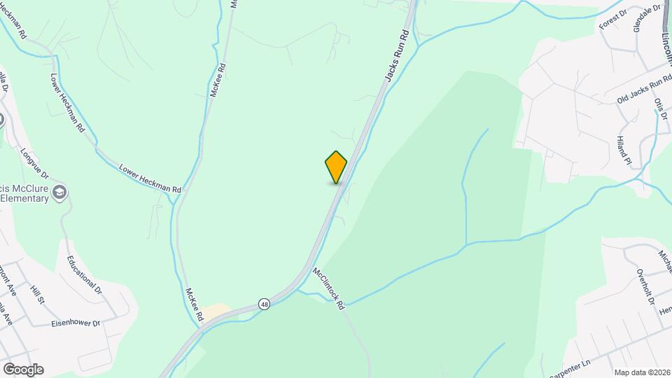 3163 Jacks Run Rd Map and Location Details