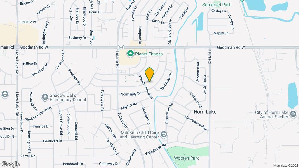 2935 Briarwood Dr Map and Location Details