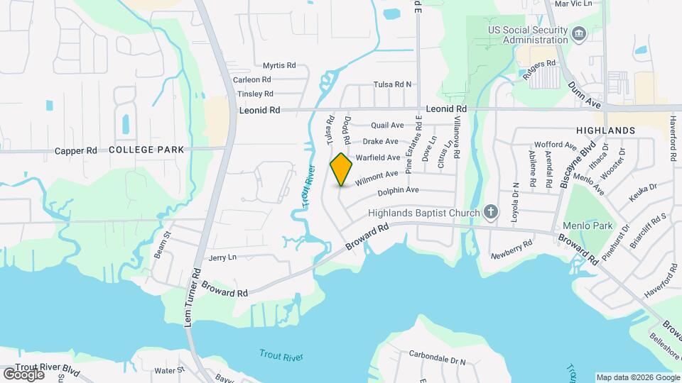 4398 Wilmont Ave Map and Location Details