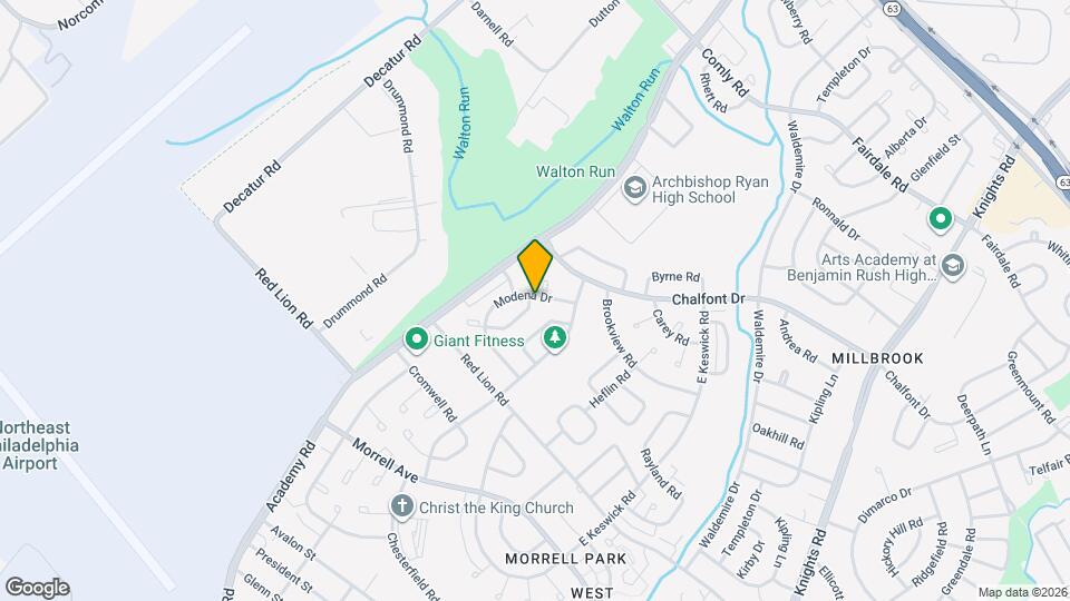 10869 Harrow Rd Map and Location Details