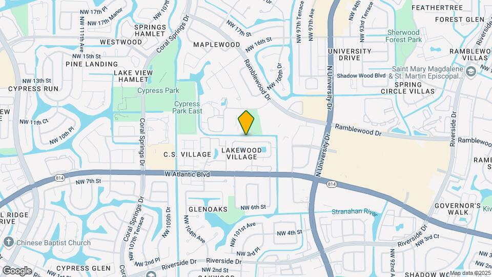 910 Twin Lakes Dr, Unit 8-K Map and Location Details