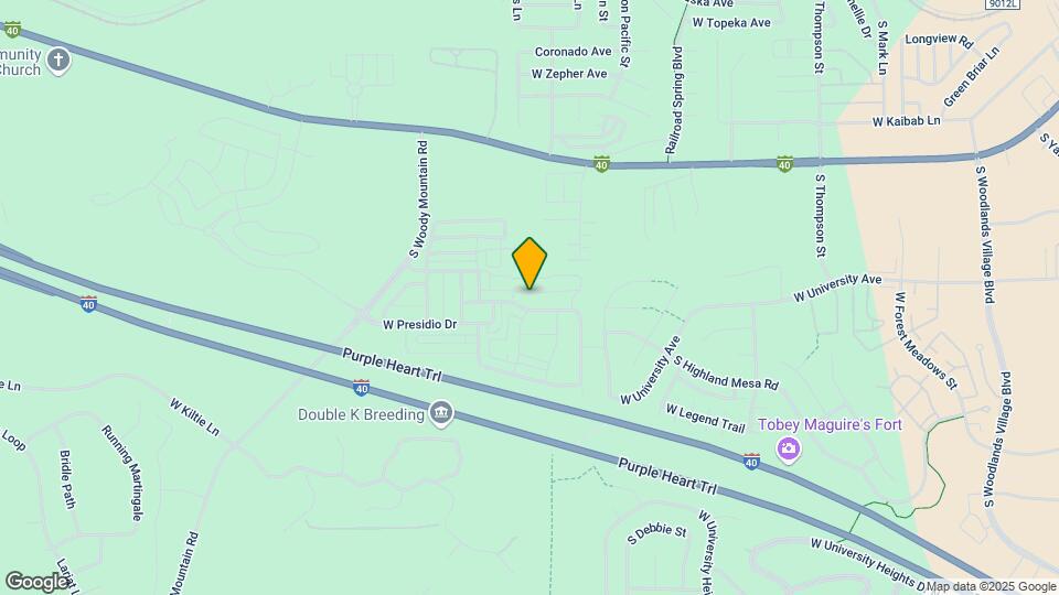 2591 W Pollo Cir Map and Location Details