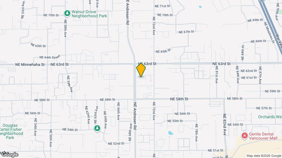 6313 NE 61st Ave Map and Location Details
