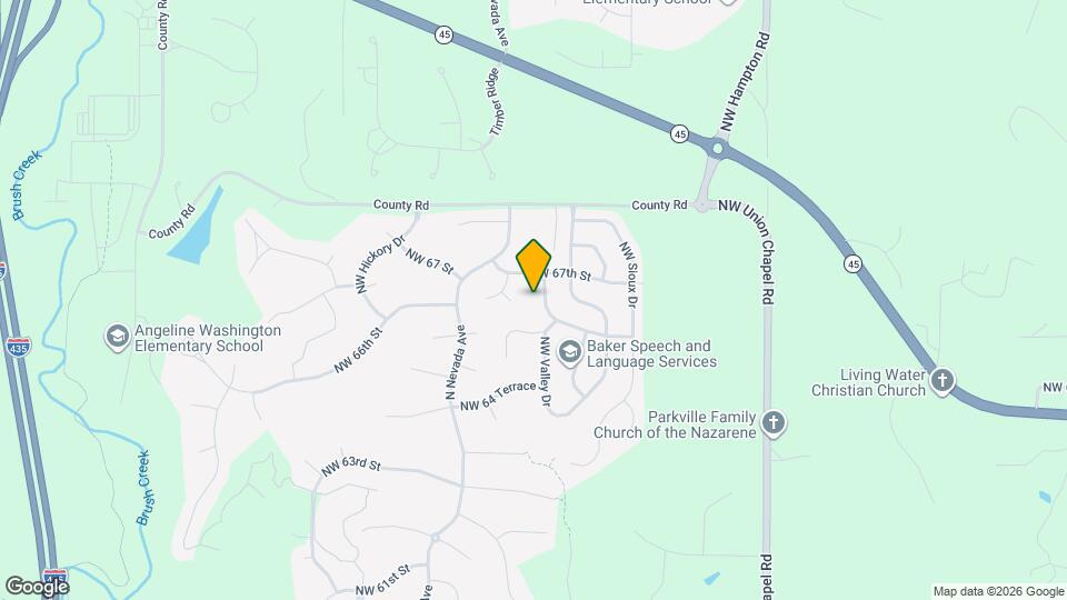 6544 NW Gilly Rd Map and Location Details