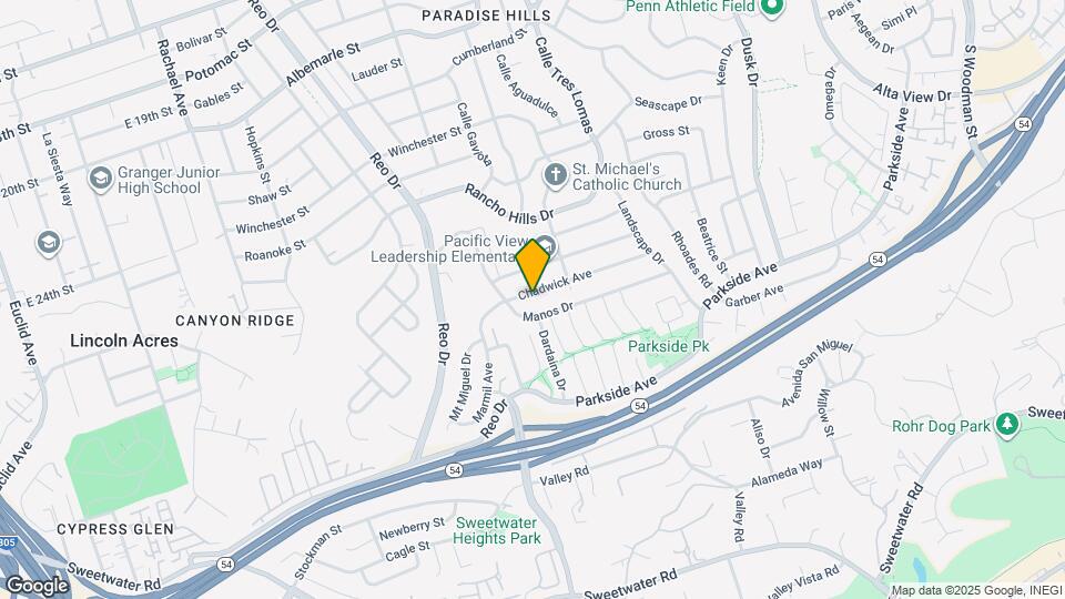 6135 Chadwick Ave Map and Location Details