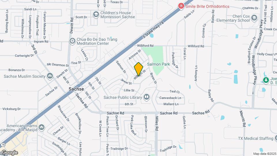 3908 William St Map and Location Details