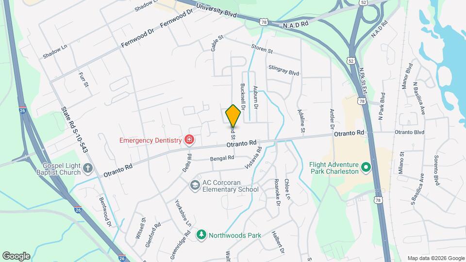 8705 Jenny Lind St Map and Location Details