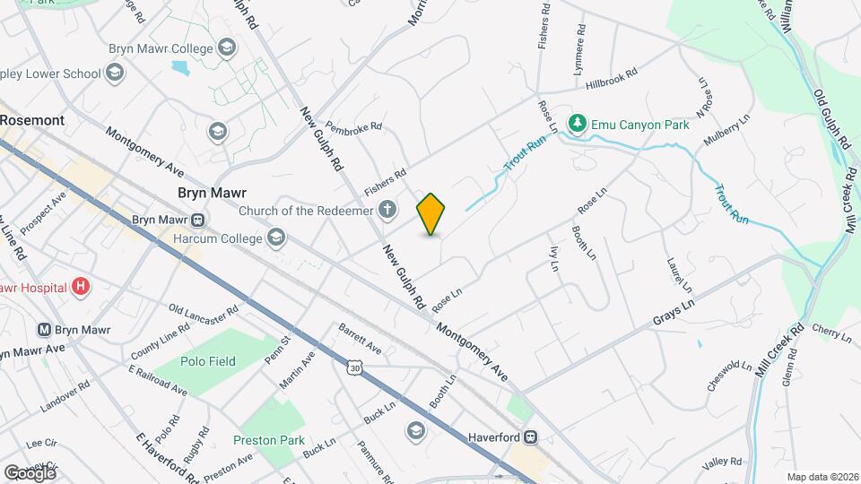 128 Avon Rd Map and Location Details