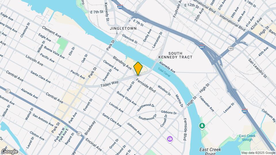 2701-2703 Fernside Blvd Map and Location Details