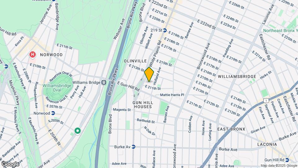 Williamsbridge Gardens Map and Location Details
