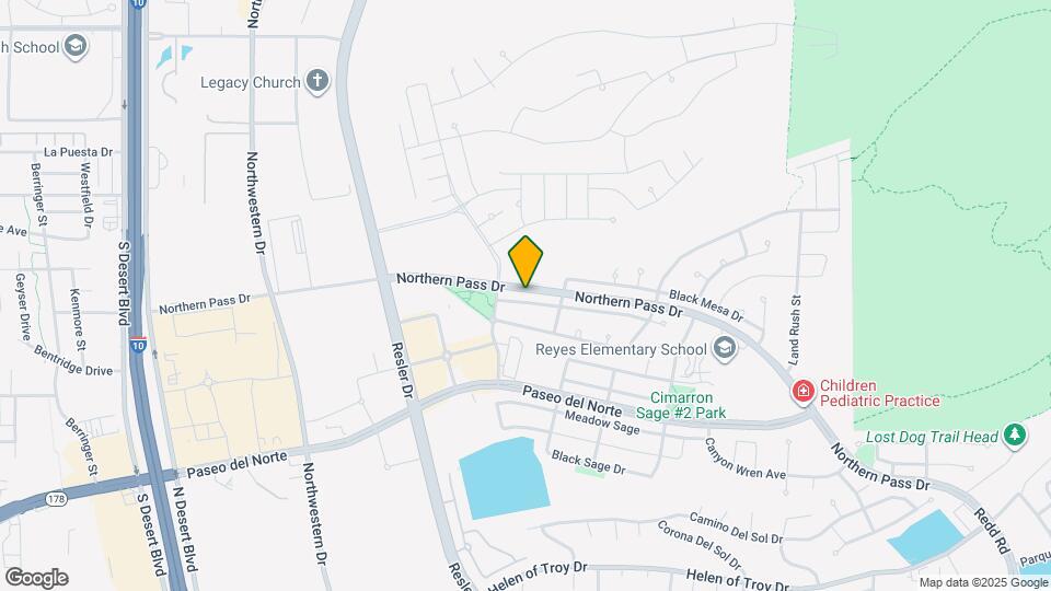 7425 Gulf Creek Dr Map and Location Details