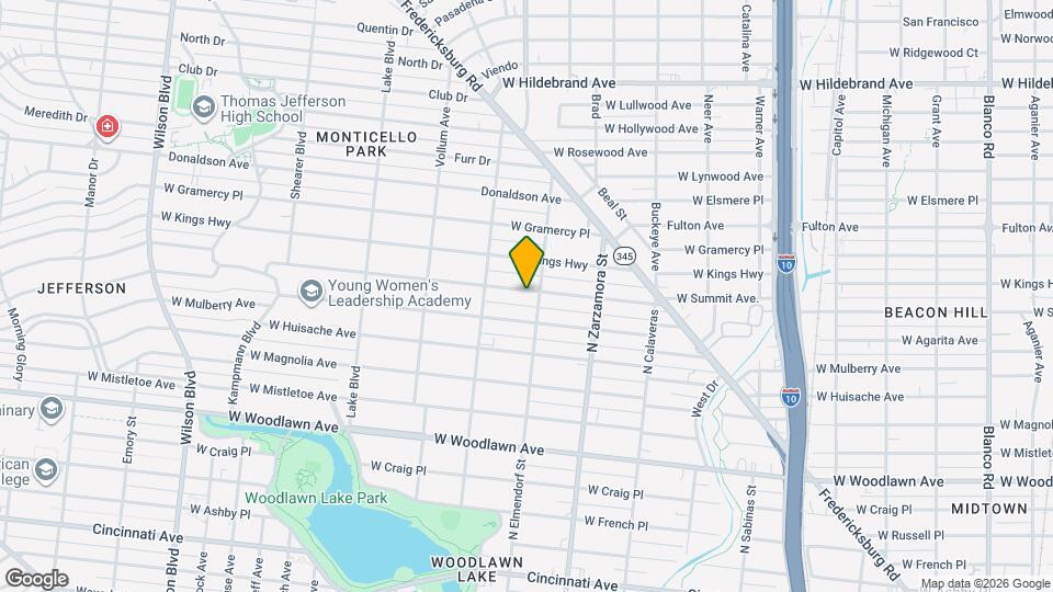 1814 W Summit Ave. Map and Location Details