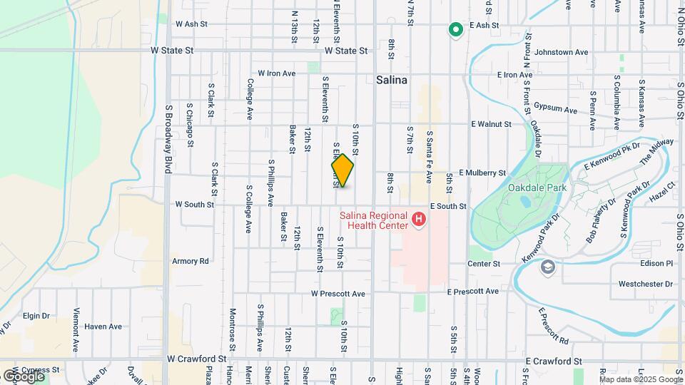 321 S Eleventh St Map and Location Details