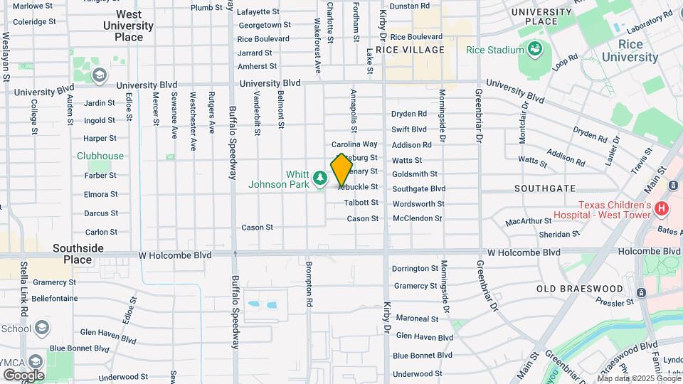 2719 Arbuckle St Map and Location Details