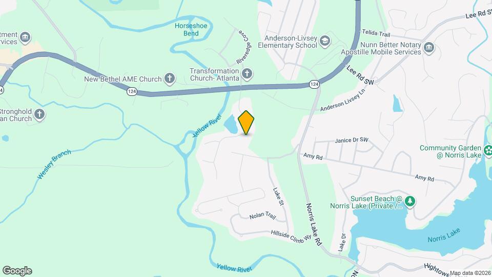 4270 Riverlake Way Map and Location Details