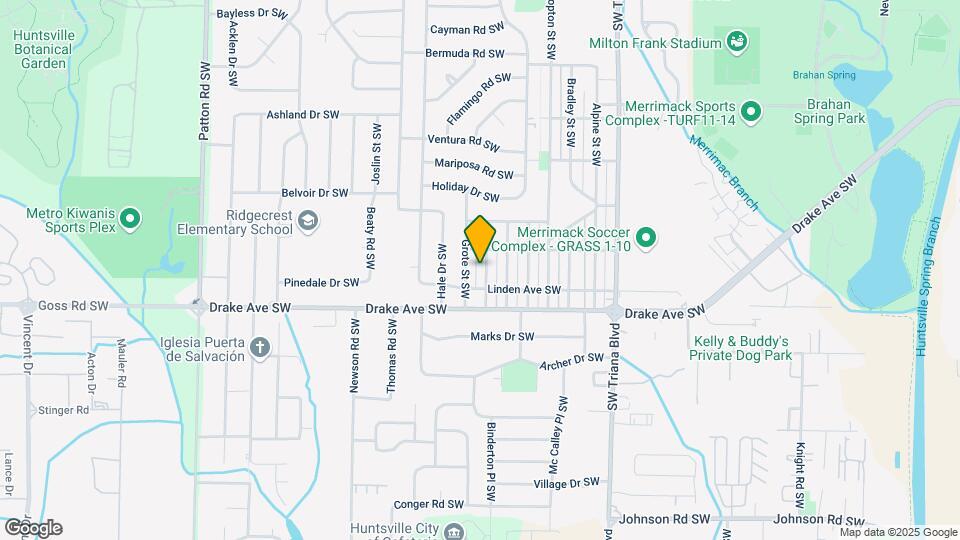 3610 Fairview St SW Map and Location Details