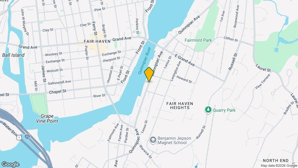 529 Quinnipiac Ave, Unit 2 Mapa y Detalles de la Ubicación