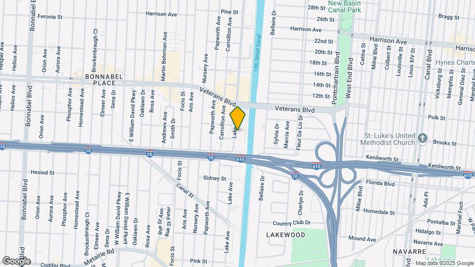 731-737 Lake Ave Mapa y Detalles de la Ubicación