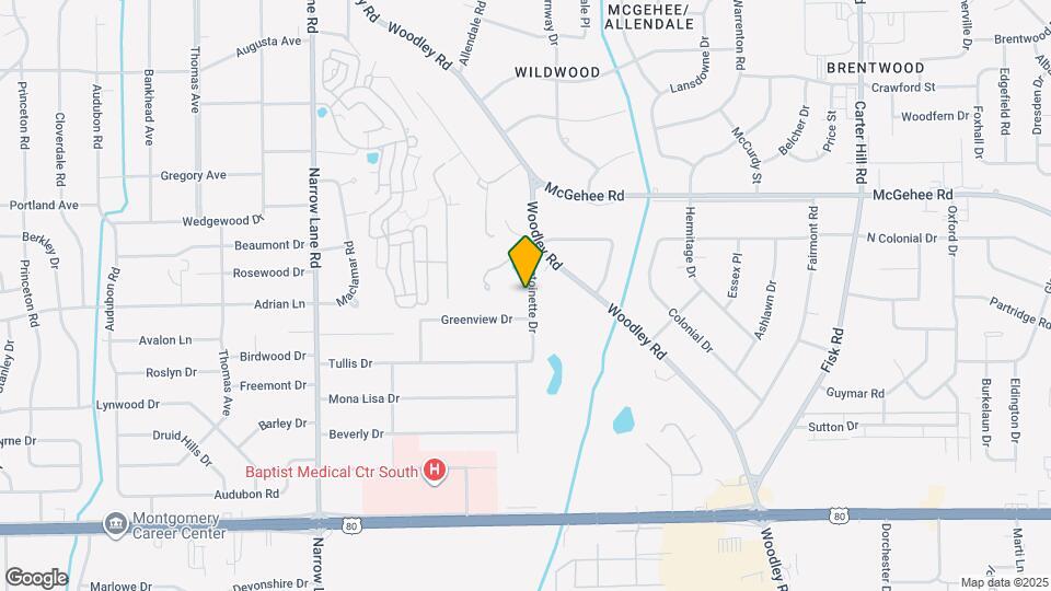 3858 Antoinette Dr Map and Location Details