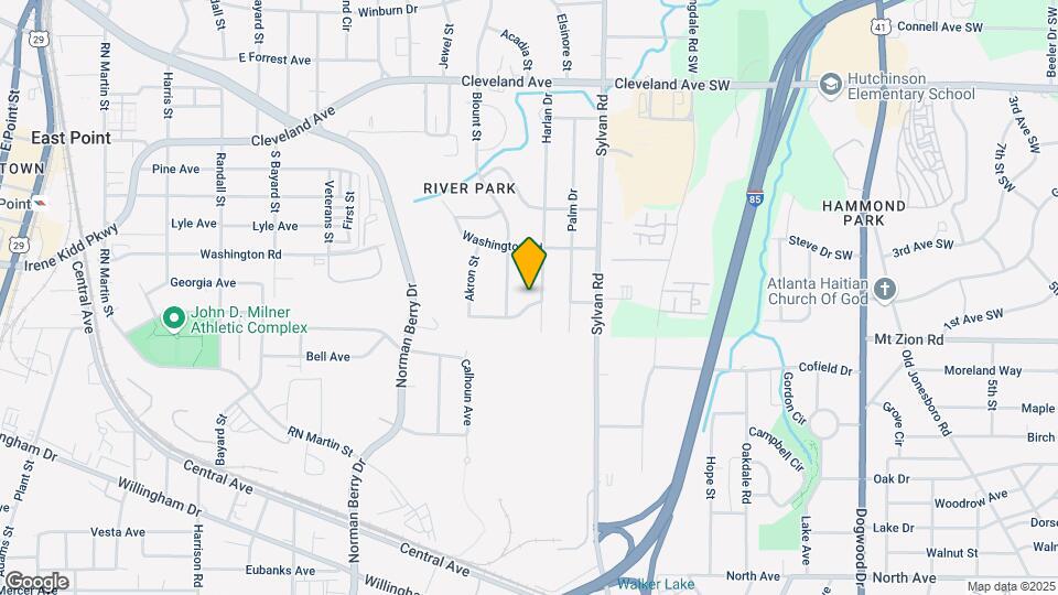 983 Poplar St SW Map and Location Details