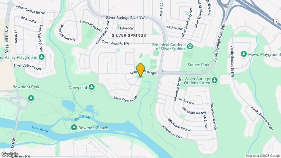 116 Silver Crest Dr NW Map and Location Details