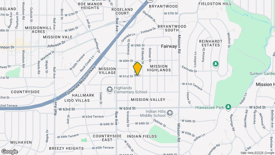 6101 Fontana St Map and Location Details